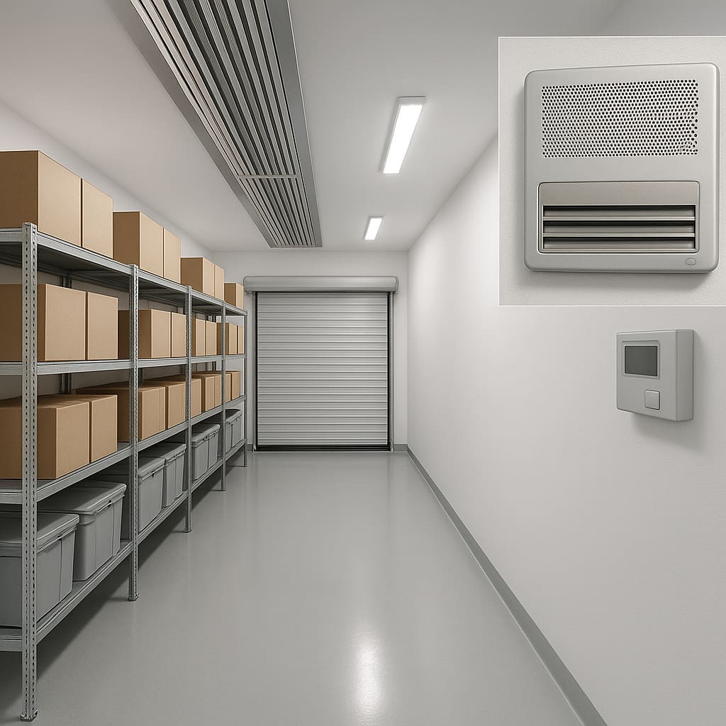 Klimakontrollierte Lagerung