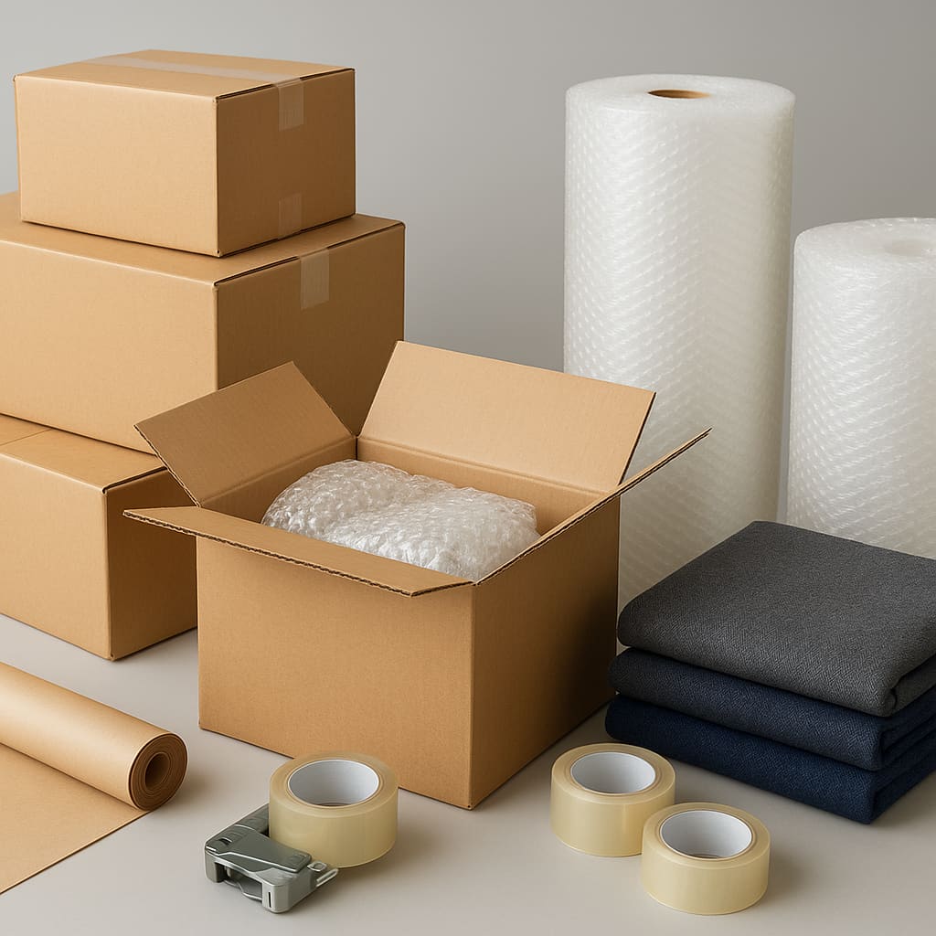 Umzugs- und Verpackungsmaterial